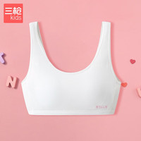 三枪(THREEGUN)莫代尔舒肤弹力棉少女文胸(一阶段)(二阶段) 白(二阶段)-9D111A0 A75