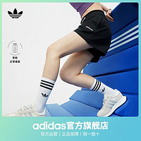 adidas阿迪达斯三叶草女装夏季不对称拼接风摩登运动短裤