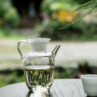 全适日式茶壶耐热高硼硅玻璃煮仿宋壶茶壶执壶公道壶花茶壶分茶壶茶具 高硼硅玻璃执壶350ml