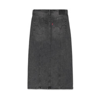 Levi's李维斯24早秋女士时尚牛仔半身裙0017D 烟灰色 28