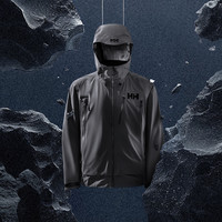 HELLY HANSEN 哈雷汉森 中国限定奥丁联名礼盒 女子冲锋衣 HC4ANCJ21W-BK 风蚀黑 S