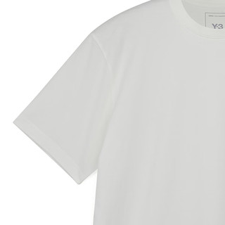 Y-3【运动季】y3 REG SS TEE男士T恤圆领短袖纯棉t恤51-JD9829 白色 XS