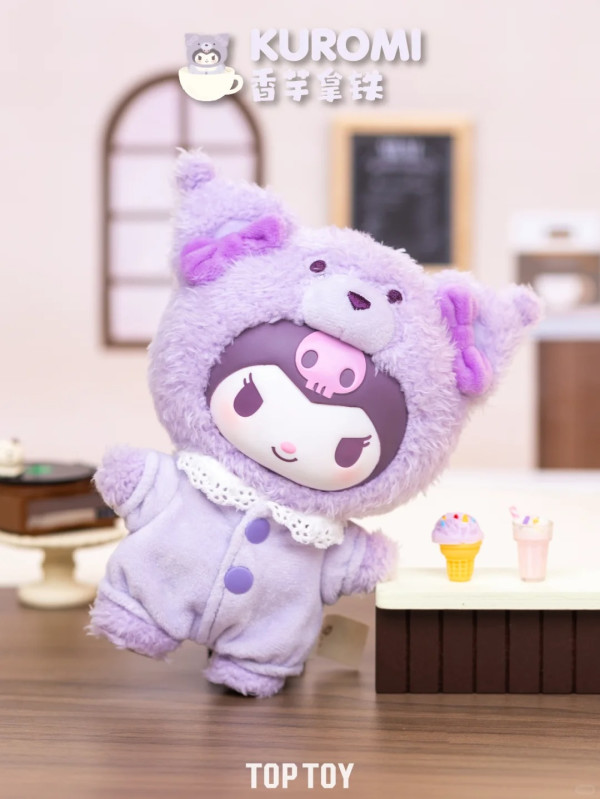 TOPTOY 三丽鸥家族拿铁宝宝搪胶毛绒盲盒
