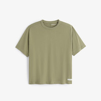 ABERCROMBIE & FITCH男装 24秋季新款基础百搭宽松休闲圆领短袖T恤KI124-4503