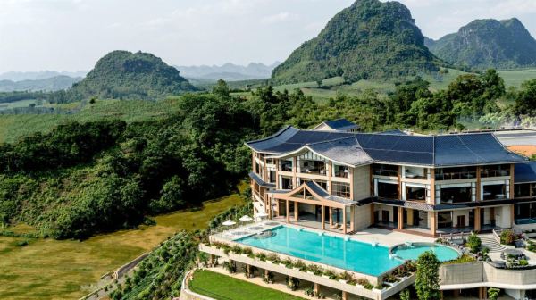 6折!100m²山间别墅,超级治愈的小城!广西崇左发呆坡云顶全景度假村 雲隱·半山星空单卧独栋别墅2晚连住(含早+下午茶+晚安甜品等)