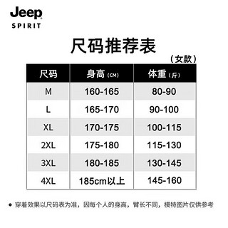 吉普（JEEP）冲锋夹克男女款三合一两件套抓绒内胆保暖防风外套 HLZ1818S 女款黑色/两件套 2XL