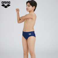 阿瑞娜（arena）2023新款儿童男童泳裤青少年三角游泳裤专业比赛男孩泳裤泳装