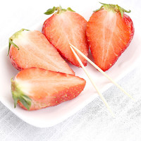 獭家900支袋装一次性双头竹牙签细牙签棒家用便携饭店环保水果签