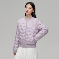 雪中飞 SNOWFLYING【反季特卖】女式时尚立领短款羽绒服防风袖口春经典简约保暖外套