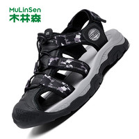 木林森(MULINSEN)凉鞋户外运动休闲沙滩鞋透气软底凉拖鞋 L3241010