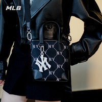 MLB复古老花时尚LOGO斜挎包24夏季CRS05