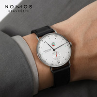 【38】德国NOMOS格拉苏蒂Metro1101手动机械表男士日历获表