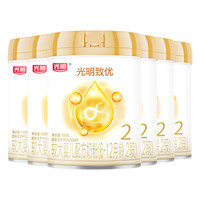 Bright 光明 致优系列 较大婴儿奶粉 国产版 2段 700g*6罐