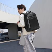 Samsonite 新秀丽 男士简约双肩包旅行商务通勤大容量背包TR5 黑色