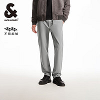 杰克·琼斯（JACK&JONES）秋季男士裤子基础百搭舒适易打理面料直筒长裤纯色休闲裤男 知更鸟灰E40 常规 知更鸟灰E40 165/76A/XSR