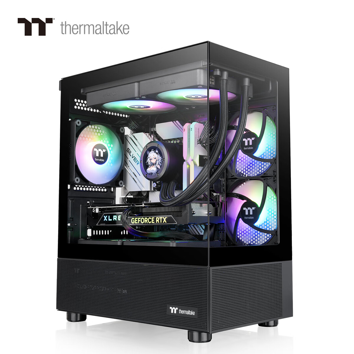 Thermaltake 曜越 钢影 透S240 M-ATX机箱