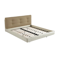 Sleemon 喜临门 仙女+白骑士喜礼 奶油极简悬浮床+床垫 流光白 150*200cm 含灯带款