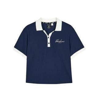 【短款polo】短袖polo衫女款翻领凉感女式polo衫夏季