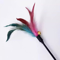 lezizi 乐吱吱 逗猫棒羽毛老鼠猫解闷仙女幼猫斗自嗨铃铛逗猫神器猫咪玩具