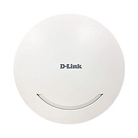 D-LINK/友讯吸顶式无线AP室内壁挂千兆面板300M企业级DI-660WP-CI商用1000酒店宾馆wifi覆盖PoE网线供电dlink