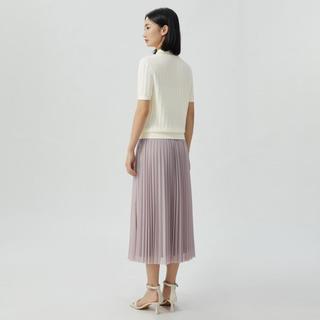 DEEP BREATH深呼吸女装气质polo短袖针织衫上衣女