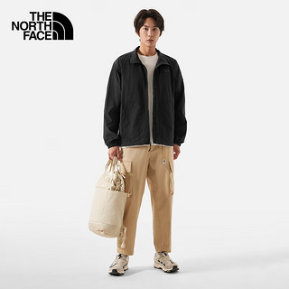 北面（The North Face）防晒服皮肤衣风衣男休闲防风防晒UPF50+立领外套24春季|87V1 JK3/宇宙黑 XXL/185