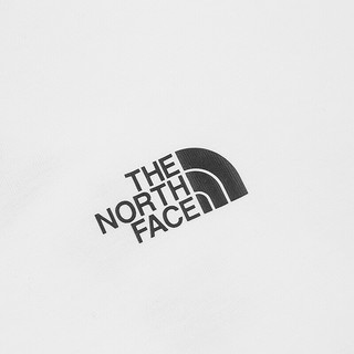 北面（The North Face）半袖T恤男短袖休闲舒适吸湿半袖透气简约耐穿24春夏|88GC FN4/雪峰白 3XL/190