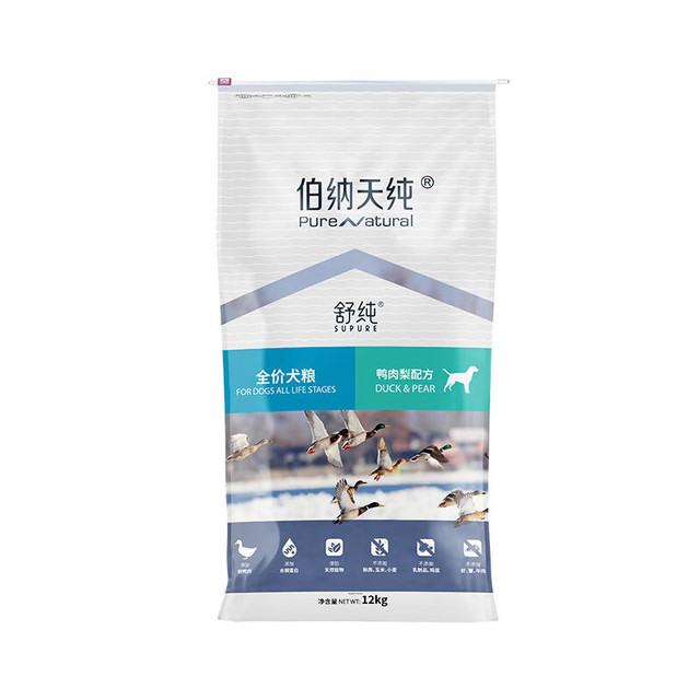 88VIP：伯纳天纯 舒纯系列 鸭肉梨通用全阶段狗狗干粮