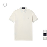 FRED PERRY 麦穗刺绣休闲短袖POLO衫