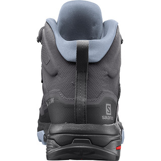 萨洛蒙（Salomon）男鞋 户外运动防水透气防护徒步鞋登山鞋 X ULTRA 4 MID GTX L41625000 磁力黑/禅意蓝 【42】英码8码