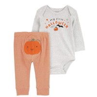 Carter\'s 孩特 婴儿连体衣裤套装 万圣节两件套