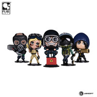 『』PureArts 力荐Ubisoft 育碧 彩虹六号S2 Q版典藏手办玩具