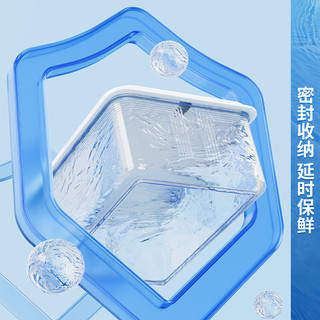 佳帮手 Joybos冰箱收纳盒食品级抗菌保鲜盒微波加热冰箱冷冻便当饭盒餐盒