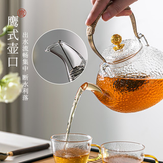 玻璃茶壶泡茶家用耐高温电陶炉煮茶器围炉2024烧水壶养生茶具