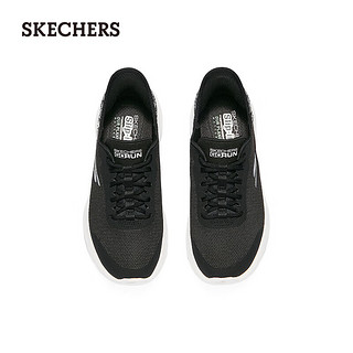 斯凯奇（Skechers）闪穿鞋2024引跑者运动跑步鞋129449 黑色/白色/BKW 38