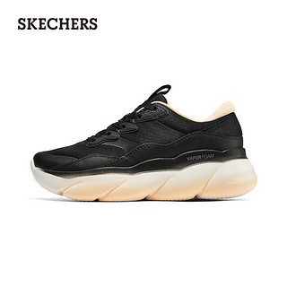 斯凯奇（Skechers）女士运动风绑带运动鞋150085 黑色/多彩色/BKMT 36.5