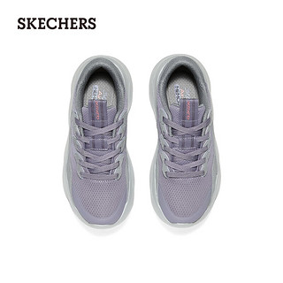 斯凯奇（Skechers）2024春夏跑步鞋女轻量透气针织150082 薰衣草色/LAV 36.5