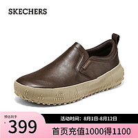 斯凯奇（Skechers）闪穿鞋|男鞋运动鞋2024年夏季210905 巧克力色/CHOC 40