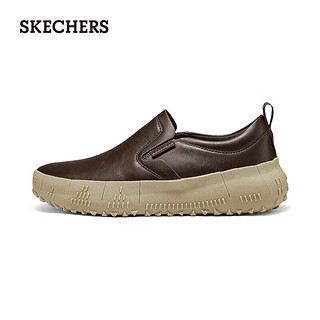 斯凯奇（Skechers）闪穿鞋|男鞋运动鞋2024年夏季210905 巧克力色/CHOC 39.5