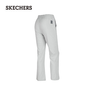 斯凯奇（Skechers）春夏女微喇裤增高显瘦休闲裤P224W050 月球灰/00MV 2XL