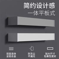 奢帘客窗帘盒轨道一体挡板成品滑轨遮挡双轨滑轮顶装侧装盒子