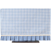 锦色华年 液晶电视套55寸电视帘防尘罩欧式布艺电视机罩电视布盖布盖巾家用