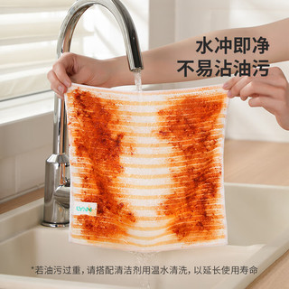 LYNN抹布12张 家用厨房抹布洗碗布百洁布刷锅吸水不易掉毛25*25cm 【多用途】家务抹布12张*25*25