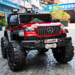 移动端京东百亿补贴技速儿童电动车四轮可坐大人双人小孩玩具遥控童车