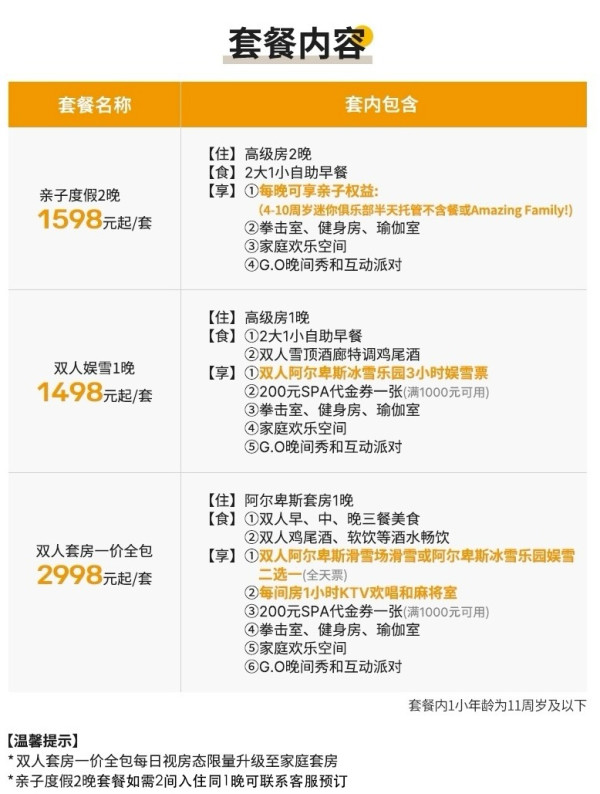 折合799/晚, 暑假平日/周五不加价！高铁10元家门口的雪场！Club Med地中海白日方舟·太仓度假村2晚含早餐+儿童托管等