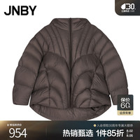 JNBY/江南布衣【泡芙羽绒】秋冬季泡芙羽绒服女轻软连帽外套5N9C16091