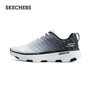 斯凯奇（Skechers）2024年夏季女鞋缓震跑步鞋运动鞋129347 白色/黑色/WBK 35