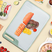 康巴赫菜板抗菌防霉家用双面切菜切肉切水果厨房案粘板砧板 【大号】99.9%双面抗菌防霉-谷物纤维