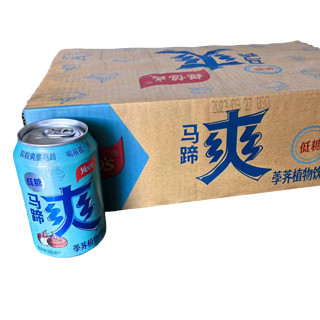 yeo's 杨协成 马蹄爽荸荠饮料低糖300ml*24罐