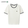 法国拉科斯特 LACOSTE女装24年夏季新款短袖时尚舒适百搭针织衫